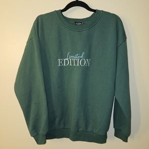 PLT Green limited edition green sweatshirt